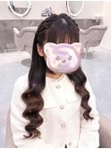 編み込み ヨシンモリ【クランソア】ヘアセット/ヘアメ/心斎橋
