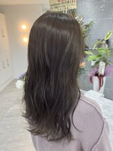 ☆透明感カラー☆オリーブカラー