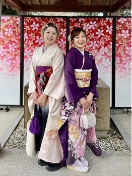 サニー 国府店(Sunny)の写真/一生に一度の思い出に残る特別な日はプロにお任せ*ヘアセットと着付けのトータルクーポンもご用意あり◎