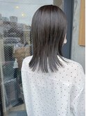 植田まい＊切りっぱなしロブ×グレージュ