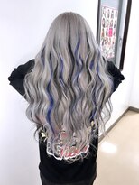 ラニシス ヘアー(Lanisis Hair) ブルー×ブラック