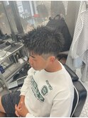 スペインカール/スパイキーショート/ブルーブラック/草津