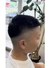 ☆硬派に清潔感☆メンズフェードカット＋クイックシャンプー￥4300→￥3400