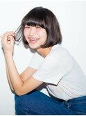 ひし形ショート マッシュヘア 大人ボブ【モテナ 豊田 浄水】