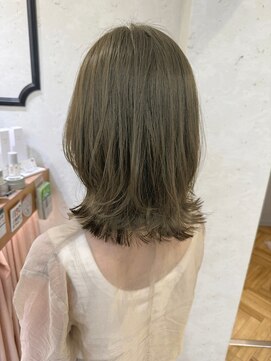 ロンドプランタン 恵比寿(Lond Printemps) くびれヘア/アプリコットオレンジ/ハイライトカラー/レイヤー