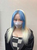 エミーバイモアムー(Emmie byMoremuu)&nbsp;【mei】ホワイトブロンド×フェイスフレーミング