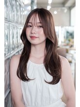 ヘアラウンジ アンリオ(hair lounge an rio) 小顔レイヤー　シースルーバング