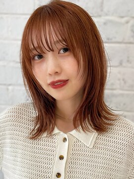 サロウィン 熊本上通り店(SALOWIN) 熊本　フェイスレイヤー　切りっぱなし　韓国風　Arisa.