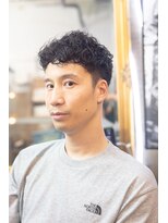 ふらっぷ&nbsp;ツーブロック ニュアンスパーマ