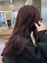 パークレーン アイス イヴェン(park lane ICI yeven)&nbsp;ブリーチなしダブルカラーワインレッドボルドーカシス秋冬カラー