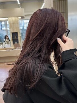 パークレーン アイス イヴェン(park lane ICI yeven) ブリーチなしダブルカラーワインレッドボルドーカシス秋冬カラー