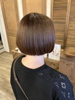 ヘアードレスビュー(hair dress V.I.E.W)&nbsp;ころころボブ×オレンジベース