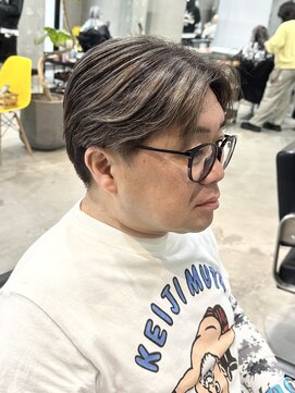 ラック(LUCK) バレイヤージュ/白髪ぼかし/フェザーショート