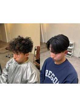 年間70,000人以上の癖毛改善！《曲がる縮毛矯正》 20代男性からの満足度が98点以上の人気メニュー◎