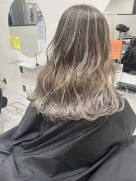 hairLux・浜松天王・三ヶ日・バレイヤージュカラー