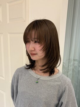 アミリアバイザザ(amiliea by ZA/ZA) 顔周りざっくりレイヤー◎
