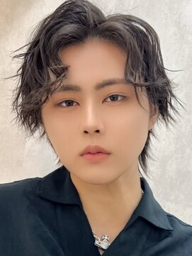 ロンドオム 池袋(Lond Homme) men's/メンズ/フェザーパーマ/黒染め