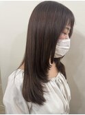 顔まわり×レイヤーカット/Tink横浜　小林あかり