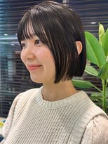 アビー(ABBEY)&nbsp;大人ボブ切りっぱなしボブレイヤーボブ外ハネボブくびれボブ