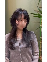 ブランチ(branch)&nbsp;「ナチュラルに盛れる」媚びない大人のマッシュロングウルフ
