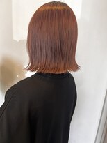 リアンインフィニティ(Lien ∞)&nbsp;切りっぱなしボブ　大人ショート　帯山美容室　長嶺美容室