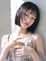 カライング(ing)&nbsp;大人可愛い顔周りレイヤーボブウルフカットミディアム◎20代30代