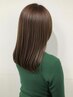 【平日限定♪】カット+縮毛矯正ストレート ¥13000