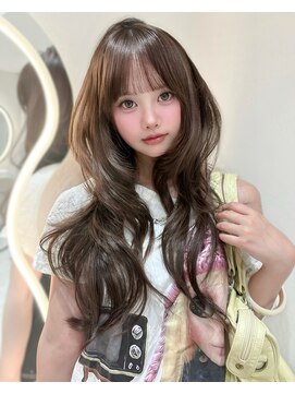 サイン 渋谷(SIGN) 韓国ヘアハッシュカットレイヤーカットブリーチ無し韓国ボブ渋谷