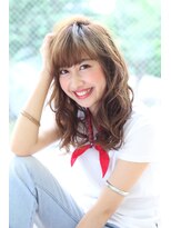 ケンジ 平塚 アネッタ(KENJE annetta)&nbsp;外国人ガール風★パッと目を引くモテロング