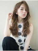 【ロングデジタルパーマ】【無造作ウェーブ】