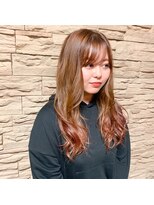 ヘアメイク マルナ 大通店(HAIR MAKE MALUNA) 【MALUNA 嵐】モカベージュ×裾カラー