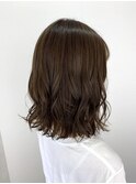 《CIEL由井》切りっぱなしボブ×ゆるふわ巻き