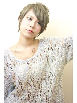 ヘア デザイン リスク(HAIR DESIGN RISK) 【RISK 高橋勇太】三鷹 カットが上手いハイトーンベリーショート