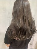 [kichi.] ロングヘア×透明感グレージュ