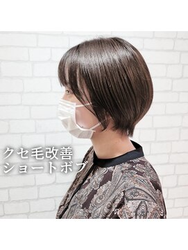 アッシュ 清瀬店(Ash) 短すぎないショートボブ