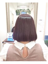 アドラーブル はなみずき店(adorable)&nbsp;【ボブ】【ラベンダーカラー】大人可愛い♪30代40代