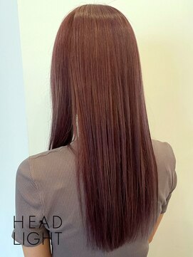 アーサス ヘアー デザイン 吉沢店(Ursus hair Design by HEADLIGHT) ストレート×ブラウンレッド_SP20210616