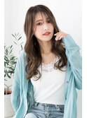 【Totia梅田】シースルー前髪×ミルクティーブラウン