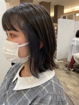 アルターリール(aL ter Rire)&nbsp;ブルーブラック/インナーカラー/澤瑞絵