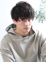 リップス 栄(LIPPS)&nbsp;爽やかマッシュショートニュアンスカールシークレットパーマ