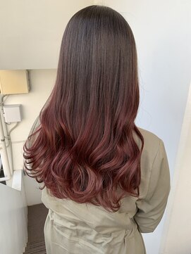 サロンドミルク 新百合ヶ丘店(salon de MiLK) ＊グラデーションハイライトイヤリングカラー新百合ヶ丘ショート