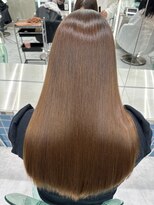 ロンドルーチェ 心斎橋(Lond luce)&nbsp;ダークアッシュ/ミディアムレイヤーカット［髪質改善/縮毛矯正］