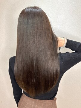 ジーナ 船橋(Zina) 大人かわいい20代30代40代小顔ショコラベージュ１Zina船橋