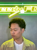 グリーディーフォックス 三軒茶屋(GreedyFOX)&nbsp;波巻き/マッシュパーマ/ウルフ/ハイライト<理容室>三軒茶屋