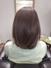 【つるピカの艶髪に♪】カット＋カラー＋髪質改善￥21450