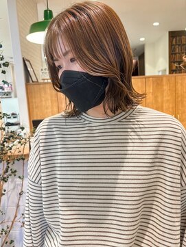 アンドファイン ヘアビューティー(＆Fine hair beauty) 顔周りレイヤーカット