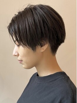 レリコ ニド(Relico-nid)の写真/【烏丸駅】丁寧なカウンセリングと提案力が好評◎ミリ単位のカット技術で、扱いやすいショートやボブに。