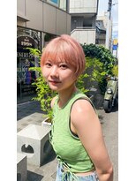 アンバー 池袋(amber)&nbsp;夏におすすめのハイトーンショート[池袋/竹沢］