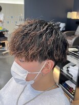 バース 梅田中崎町店(BIRTH)&nbsp;ツイストスパイラルパーマツイストパーマメンズマッシュパーマ