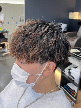 バース 梅田中崎町店(BIRTH) ツイストスパイラルパーマツイストパーマメンズマッシュパーマ